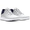 imageUnder Armour Womens Charged Breathe 2 Knit Spikeless Cleat Golf Shoe103 Halo GrayMidnight NavyMetallic Silver