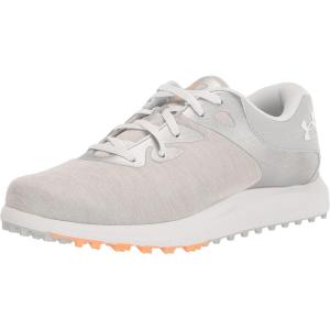 imageUnder Armour Womens Charged Breathe 2 Knit Spikeless Cleat Golf Shoe100 Halo GrayHalo GrayWhite