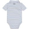 imageUnder Armour Boys Newborn UA Polo BodysuitWhite  Core