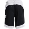 imageUnder Armour Girls Baseline 6quot Basketball Shorts001 Black   White