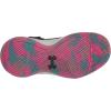 imageUnder Armour Kids Grade School Jet 21 Basketball Shoe007 BlackGray MistRebel Pink