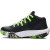 imageUnder Armour Kids Grade School Jet 21 Basketball Shoe007 BlackWhiteLime Surge