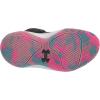 imageUnder Armour Kids Grade School Jet 21 Basketball Shoe008 BlackGray MistRebel Pink