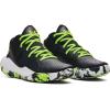 imageUnder Armour Kids Grade School Jet 21 Basketball Shoe009 BlackWhiteLime Surge