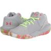 imageUnder Armour Kids Grade School Jet 21 Basketball ShoeMod Gray 106Penta Pink
