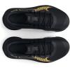 imageUnder Armour Kids Grade School Jet 23 Basketball Shoe002 BlackBlackMetallic Gold