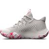 imageUnder Armour Kids Grade School Jet 23 Basketball Shoe300 White ClayMisty PurpleBeta