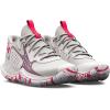 imageUnder Armour Kids Grade School Jet 23 Basketball Shoe300 White ClayMisty PurpleBeta
