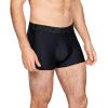 imageUnder Armour Mens 1Pack Performance Tech Boxerjock Brief 3quot Inseam AllDay Comfort ampamp UltraSoftBlack 001Pitch Gray