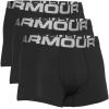 imageUnder Armour Mens 3Pack Performance Cotton Boxer Brief 3quot Inseam AllDay Comfort ampamp UltraSoftBlack 22