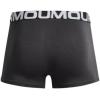 imageUnder Armour Mens 3Pack Performance Cotton Boxer Brief 3quot Inseam AllDay Comfort ampamp UltraSoftJet Gray  Pitch Gray  Mod Gray