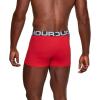 imageUnder Armour Mens 3Pack Performance Cotton Boxer Brief 3quot Inseam AllDay Comfort ampamp UltraSoftRed 600Mod Gray Medium Heather