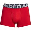 imageUnder Armour Mens 3Pack Performance Cotton Boxer Brief 3quot Inseam AllDay Comfort ampamp UltraSoftRed 600Mod Gray Medium Heather