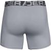 imageUnder Armour Mens 3Pack Performance Cotton Boxer Brief 6quot Inseam AllDay Comfort ampamp UltraSoftMod Gray Medium Heather 011Mod Gray Medium Heather