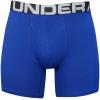 imageUnder Armour Mens 3Pack Performance Cotton Boxer Brief 6quot Inseam AllDay Comfort ampamp UltraSoftRoyal 400Mod Gray Medium Heather