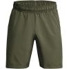 imageUnder Armour Mens AcademySteel UA Woven Graphic Modern Low Rise MultiSport Short390 Marine Od Green   White