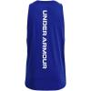 imageUnder Armour Mens Baseline Cotton Tank400 Royal   White