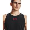 imageUnder Armour Mens Baseline Cotton TankBlack 001Red
