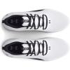 imageUnder Armour Mens Charged Draw 2 Spikeless Cleat Golf Shoe100 WhiteBlackBlack