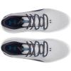imageUnder Armour Mens Charged Draw 2 Spikeless Cleat Golf Shoe102 Halo GrayCapriMidnight Navy