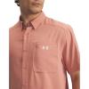 imageUnder Armour Mens Drift Tide 20 ShortSleeve TShirt696 Canyon Pink   Stone