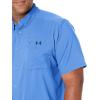 imageUnder Armour Mens Drift Tide 20 ShortSleeve TShirtCarolina Blue 475Deep Sea