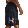 imageUnder Armour Mens Freedom Tech Logo ShortsBlack 001