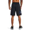 imageUnder Armour Mens Freedom Tech Logo ShortsBlack 001