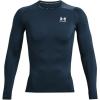 imageUnder Armour Mens HeatGear Compression LongSleeve TShirt466 Darling Blue   White