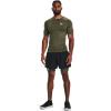 imageUnder Armour Mens HeatGear Compression Shorts390 Marine Od Green   White
