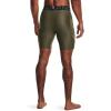 imageUnder Armour Mens HeatGear Compression Shorts390 Marine Od Green   White
