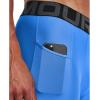 imageUnder Armour Mens HeatGear Compression Shorts475 Carolina Blue   White