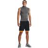 imageUnder Armour Mens HeatGear Compression Shorts750 Steeltown Gold   Black