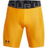 imageUnder Armour Mens HeatGear Compression Shorts750 Steeltown Gold   Black
