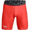 imageUnder Armour Mens HeatGear Compression Shorts860 Dark Orange   White