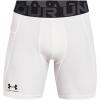 imageUnder Armour Mens HeatGear Compression ShortsWhite 100Black