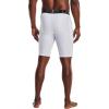 imageUnder Armour Mens HeatGear Long Shorts101 White   Black