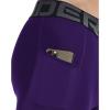 imageUnder Armour Mens HeatGear Long Shorts500 Purple   White
