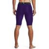 imageUnder Armour Mens HeatGear Long Shorts500 Purple   White