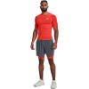imageUnder Armour Mens HeatGear Long Shorts860 Dark Orange   White