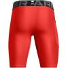 imageUnder Armour Mens HeatGear Long Shorts860 Dark Orange   White