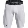 imageUnder Armour Mens HeatGear Long ShortsWhite 100Black