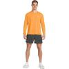 imageUnder Armour Mens Launch Run 5 Inch Unlined Shorts025 Castlerock  Castlerock  Reflective