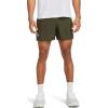 imageUnder Armour Mens Launch Run 5 Inch Unlined Shorts390 Marine Od Green  Marine Od Green  Reflective