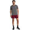 imageUnder Armour Mens Launch Run 5quot Shorts625 Cardinal  Cardinal  Reflective