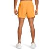 imageUnder Armour Mens Launch Run 5quot Shorts803 Nova Orange  Nova Orange  Reflective