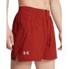 imageUnder Armour Mens Launch Run 5quot Shorts840 Earthen Orange  Black  Reflective