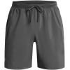 imageUnder Armour Mens Launch Run 7 Inch Unlined Shorts025 Castlerock  Castlerock  Reflective