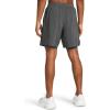 imageUnder Armour Mens Launch Run 7quot 2in1 Shorts025 Castlerock  Castlerock  Reflective