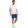 imageUnder Armour Mens Launch Run 7quot 2in1 Shorts432 Tech Blue  Horizon Blue  Reflective
